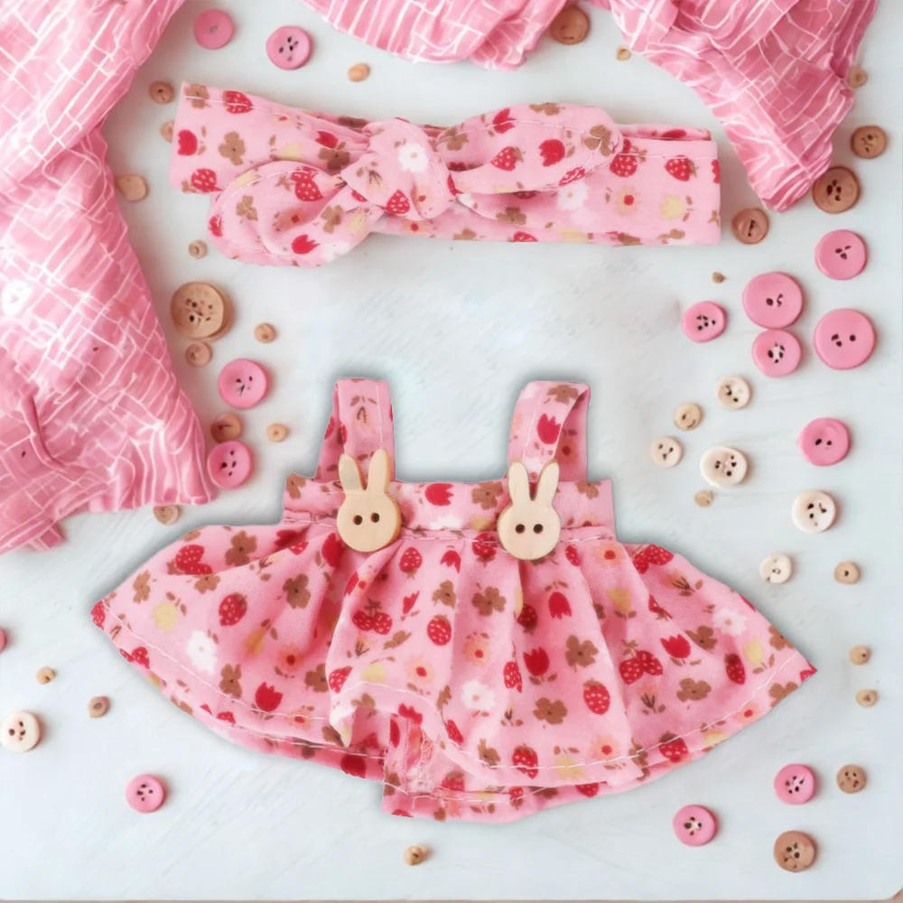 Bunblic Vêtements de Poupée Costumes DIY avec Chapeau Veste Poupée 15