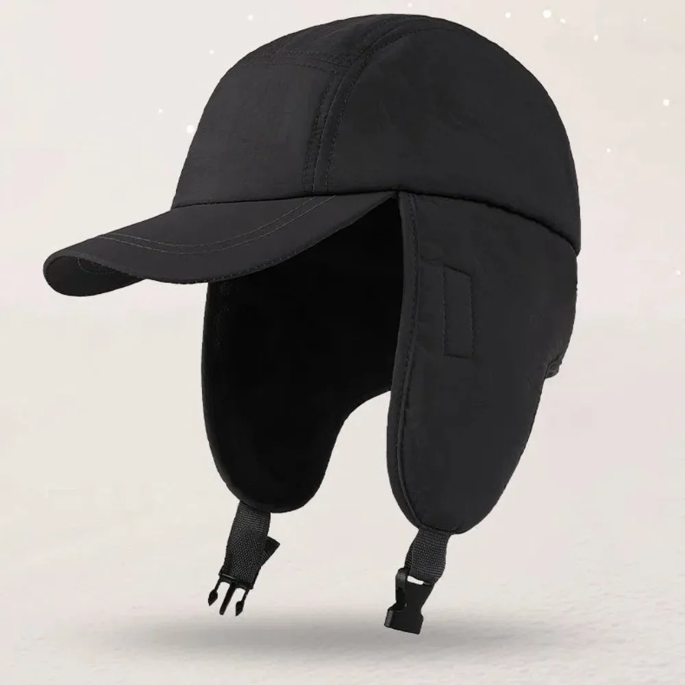 Comfortable Ear Protection Duck Tongue Cap Thickened Rocker Fleece Windproof Hat Keep Warm Baseball Caps Men 3