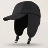 Comfortable Ear Protection Duck Tongue Cap Thickened Rocker Fleece Windproof Hat Keep Warm Baseball Caps Men 3