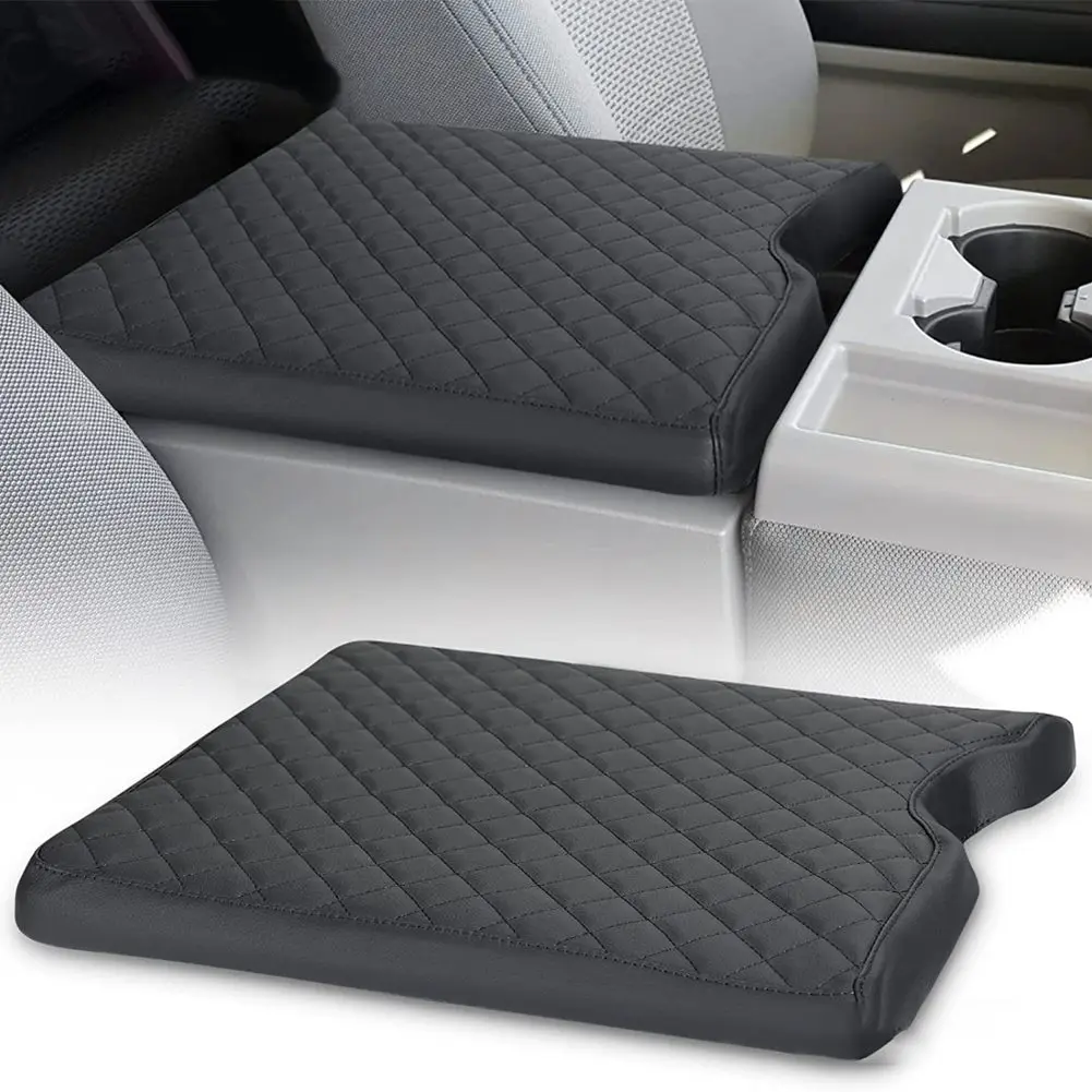 

Car Center Console Lid Armrest Cover For Ford F250 F350 F450 2017-2022 Super Duty With 40/20/40 Jump For Seat Console Only