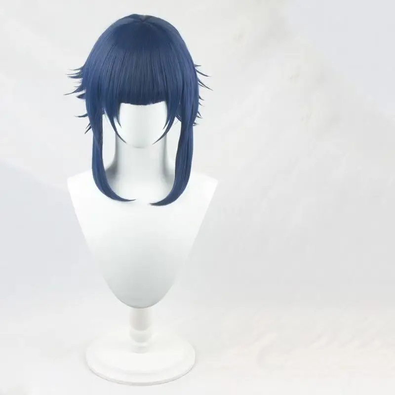Naruto: Hinata Hyuuga | Blue Black Student cosplay Wig 17 Naruto Hinata Hyuga Dark Blue Black Wig Cosplay