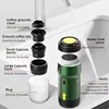 Electric Portable Coffee Machine Portable Italian Espresso Machine for Car & Home 3-in-1 Capsule Powder Travel Coffee Maker 5
