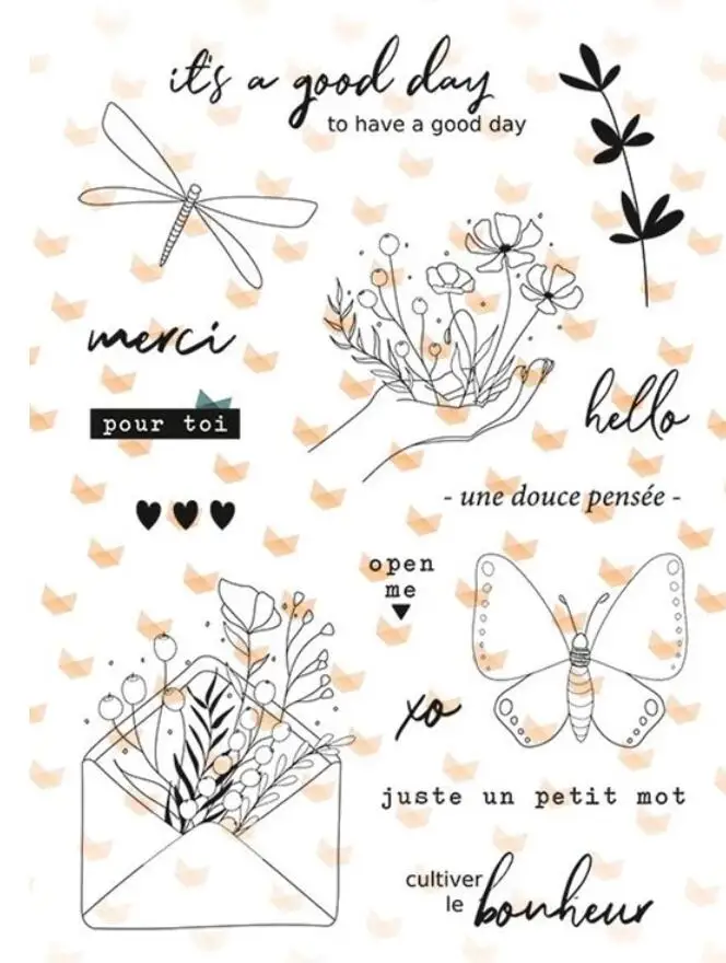 2021new Transparent Clear Silicone Stamp/Seal for DIY scrapbooking/photo album Decorative clear stamp   A7269 