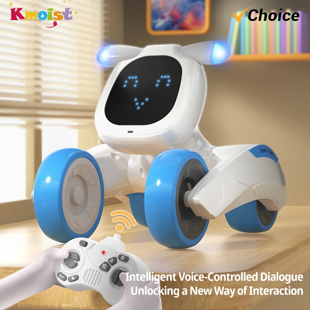 Smart Robot Puppy Dog JJRC R28 RC Robot Puppy Dance Interactive Pet Program Dog Voice Control Intelligent Gift For Kids robot toy,remote control dog toy,remote control robot toy