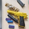 Shell Ejecting Pistol Toy Gun Educational Toy Airsoft Foam Soft Bullet Blaster Children Birthday Giftfor Kids Boys Adults 5