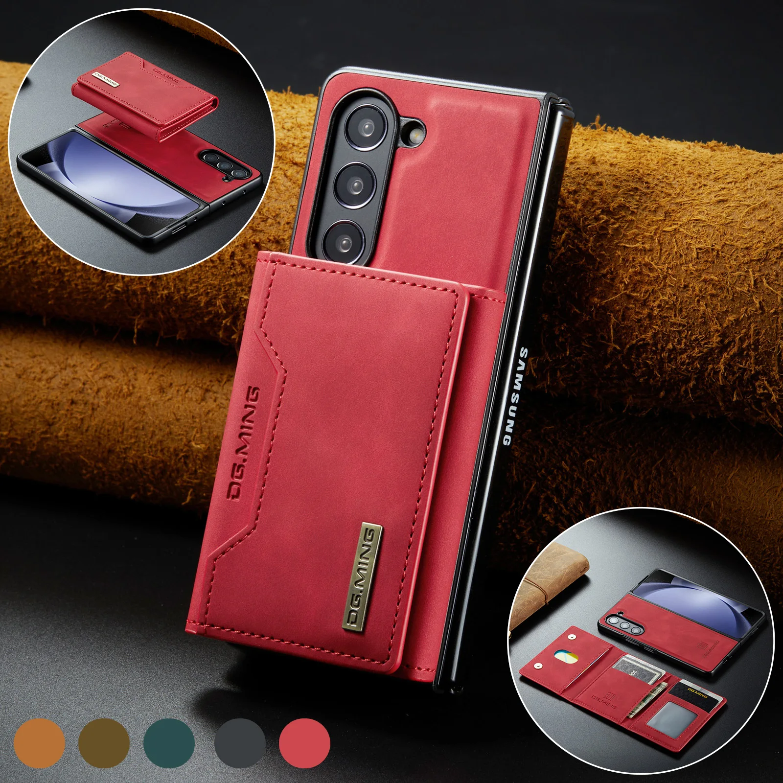 Per Samsung Z Fold5 Custodia Protettiva Pieghevole Antiurto Per Samsung Galaxy Z Fold5 5G Fold 5 Accessori Per Telefoni Cellulari Capa