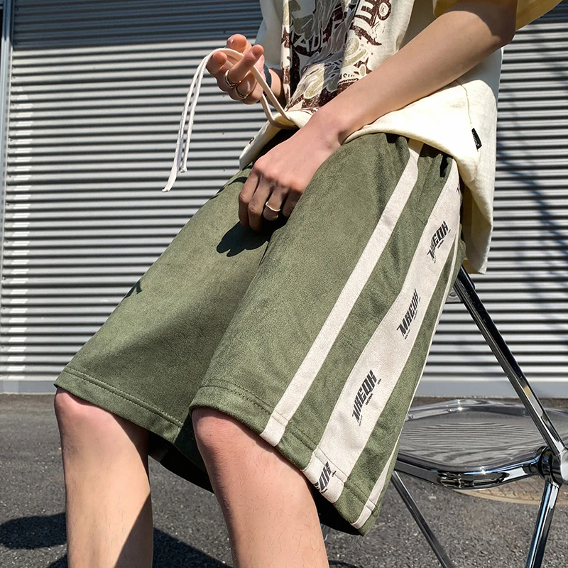 

Мужские спортивные шорты в американском стиле, быстросохнущие повседневные штаны для бега и упражнений на открытом воздухе, спортивная одежда для бега, шорты для бодибилдинга A148