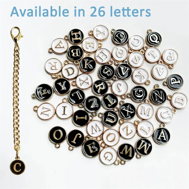 2Pcs Letter Charms Accessories for Cup Stanley Tumbler Water Cup