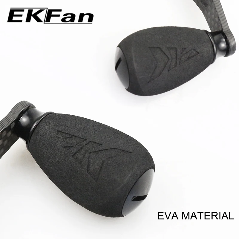 30G 105MM Carbon Handle EVA Knob For Dawa Shmano Bastcast Reel DIY Handle Fishing Tackle Accessory