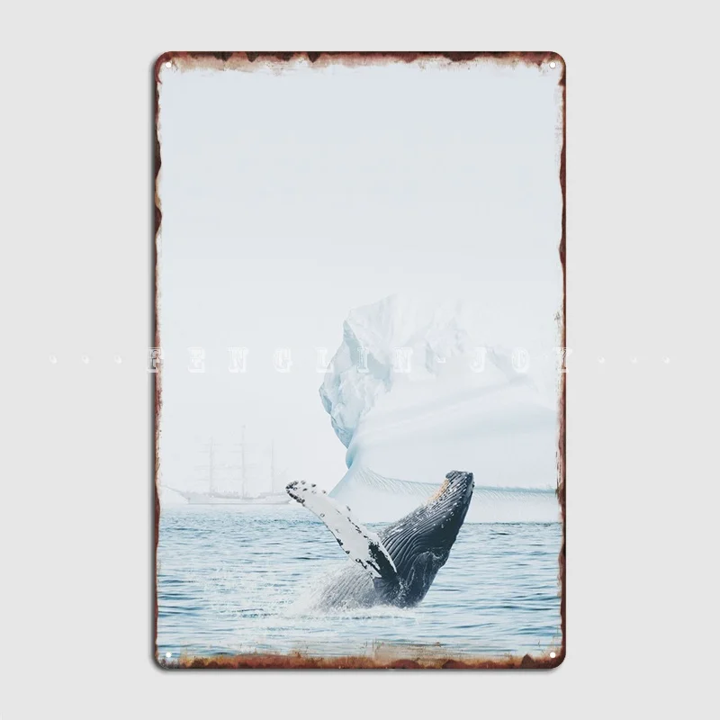 

Металлический плакат с табличкой в Антарктическом стиле, Классические плакаты с изображением барной пещеры для клубной вечеринки