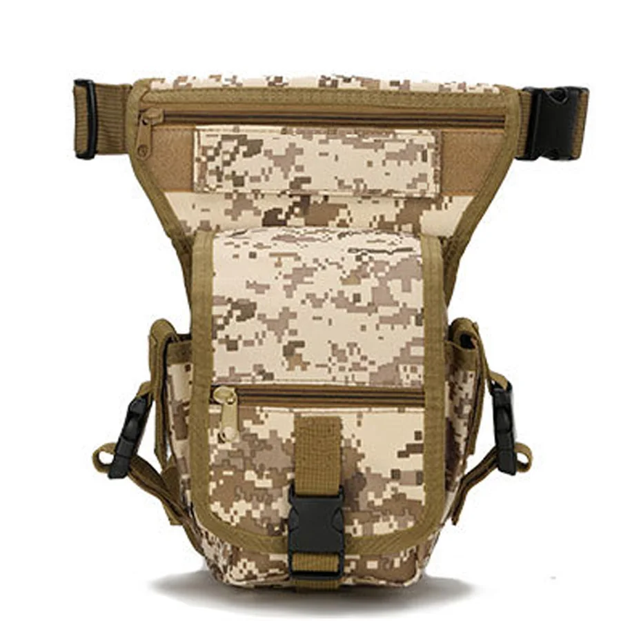 Sac de Jambe Multifonctionnel Imperméable pour l'Entraînement en Plein Air, Sacoche d'Entraînement pour Fan Militaire, Cyclisme, Suspendu