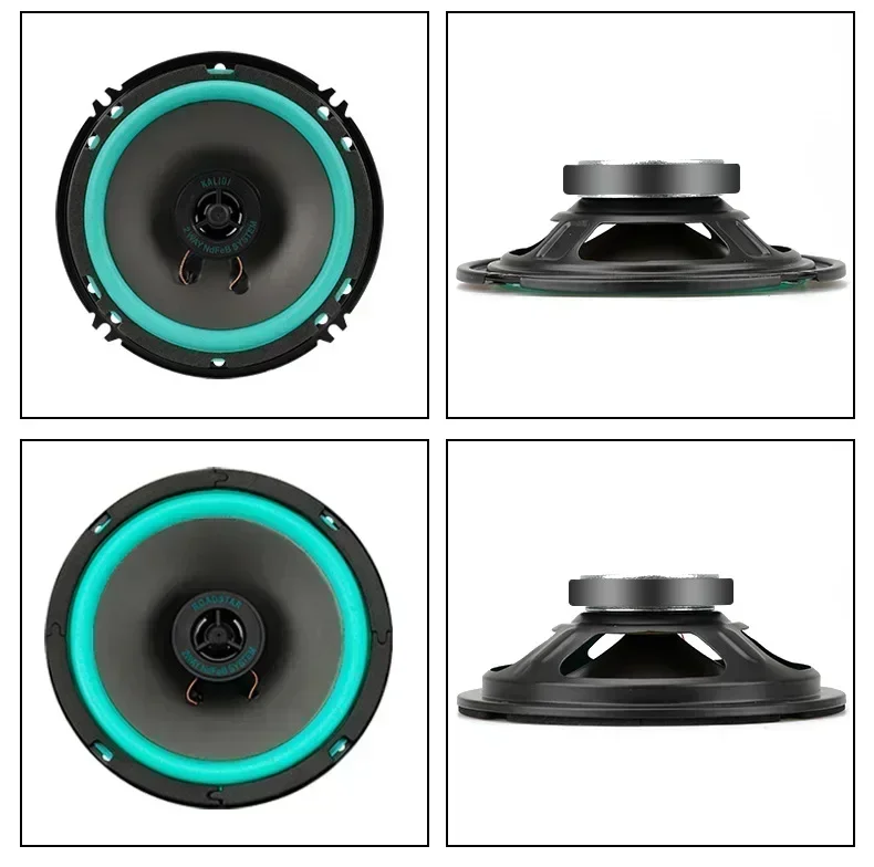 Universal Car Speakers - 4/5/6.5 Inch Coaxial High Sensitivity Audio System