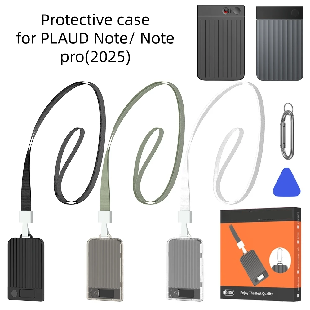 PLAUD Note/Note pro(2025)용 PC 보호 커버로 제작된 하드 쉘 케이스