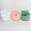 360° Rotating Makeup Brush Holder Cosmet Storag Box Makeup Organiser Lipsticks Make Up Container Vanity Organizer Box 6