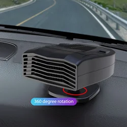 12V/24V Car Fan Heater Cooler Cold Warm Air Heater Car Electrical Appliances Automobile Travel Heating Accessories