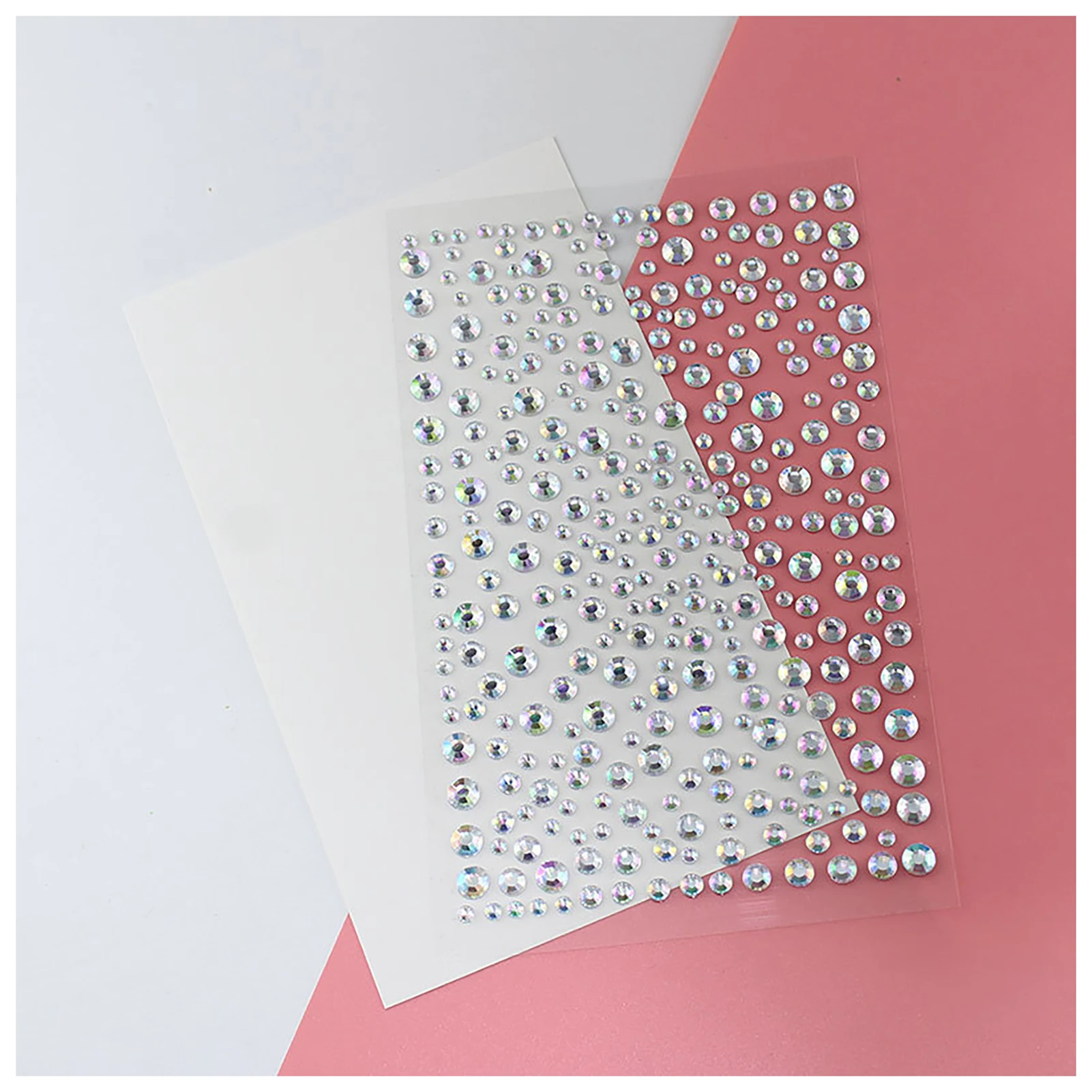 

Self-Adhesive Face Jewels Colorful Rhinestone Stickers Festival Diamonds Charms for DIY Crafts Face Makeup Manicure