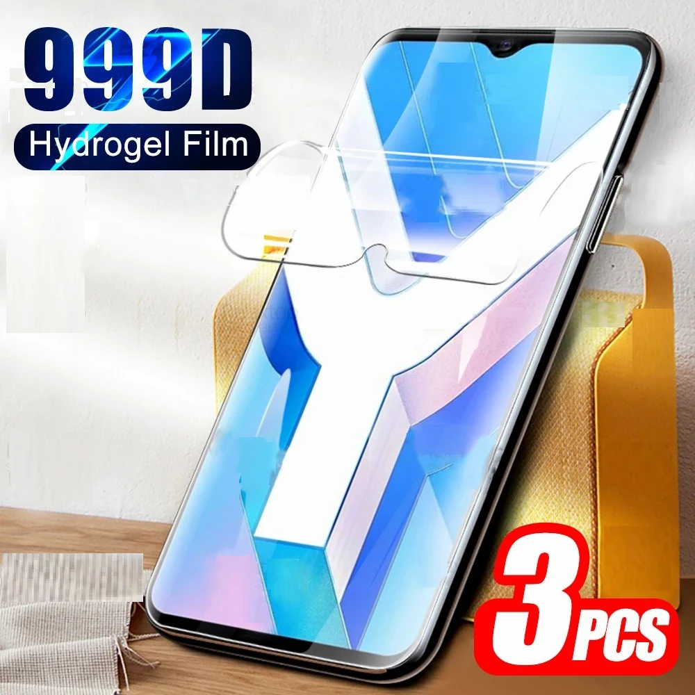 

Защитная пленка 3 шт. для Vivo V9 Pro Youth X23 Y100 Y81 Y81i Y81s Y83 Y85 Y91i Y93 Y93s Y95 Y97, Гидрогелевая пленка, Защитная пленка для экрана