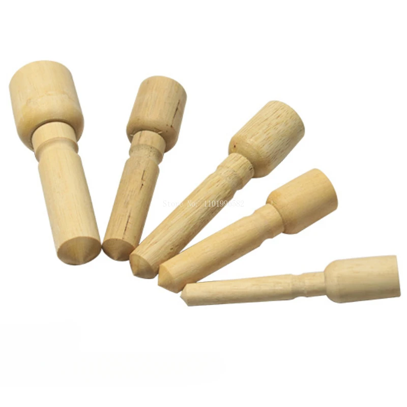Pottery Purple Clay Teapot Making Tools Finishing Spout Accessories DIY Handmade Ceramic Teapot Making Auxiliary Finishing Tools