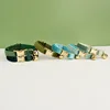 Velvet Cat Collar Bowknot Personalized Collar for cats Cat Supplies cat collar belt with bell and a bow 4