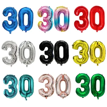 Number 30 Balloon 1