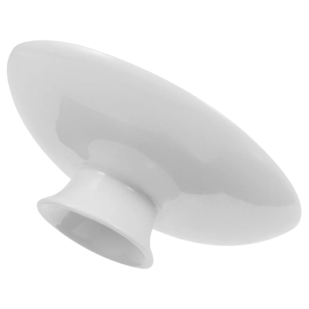 Replacement Ceramic Lid Porcelain Tea Bowl Teacup Covers Tea Cup Lids Mug Covers for Kitchen Dining Bar Teaware Sets Accessories