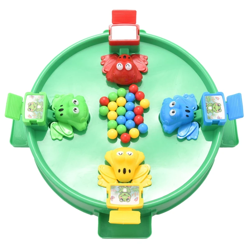 

Four-People Frog Pac Man Board Game Two-Person Children Interactive Toy-Drop Ship