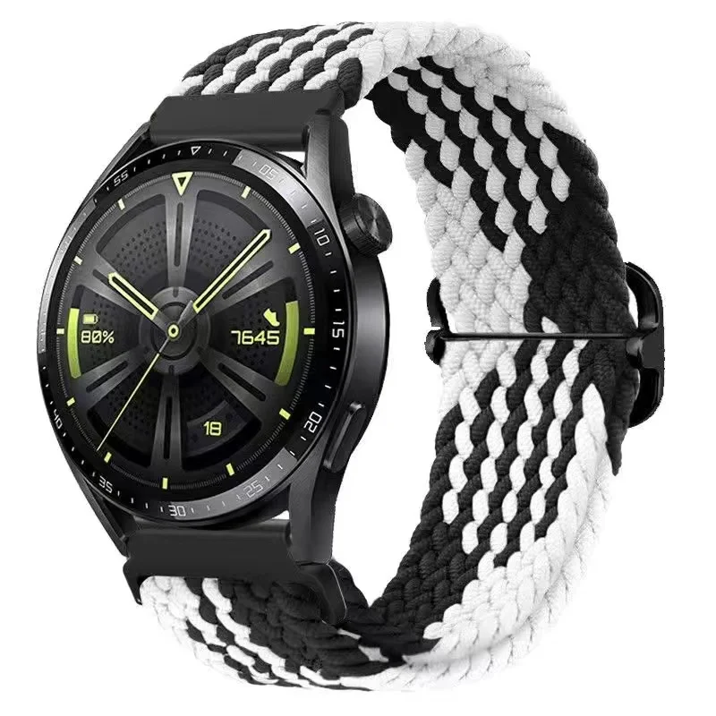 Cinturino In Nylon Da 20Mm 22Mm Per Amazfit Gtr 4/3 Pro Cinturino Elastico Per Huami Amazfit Gts 4/3/2/2E/Gts2 Mini/Gtr 42Mm/47Mm/Bip