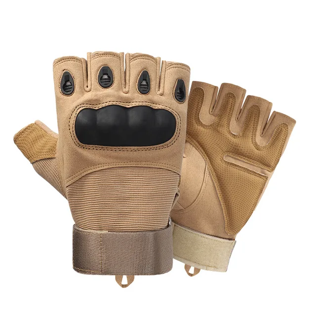 gants militaire Gants demi-doigt tactiques militaires d'extérieur pour hommes