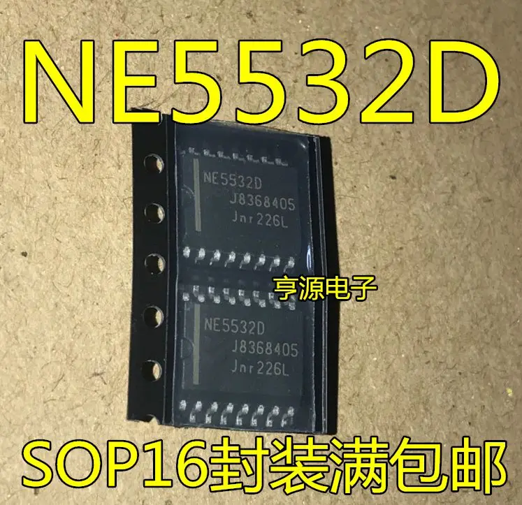 

Бесплатная доставка NE5532 NE5532D NE5521D /SOP-16 7,2 мм 5 шт.
