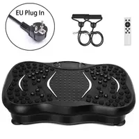 4D Vibration Fat Shaking Machine Music Mini Whole Body Massager Machine Cardio Training Magnetic Stone Weight Loss Machine 3