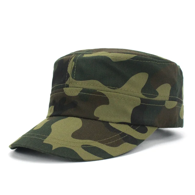 Cadet Military Army Baseball Cap Summer Spring Autumn Cotton Basic Trucker Dad Hats for Men Adjustable