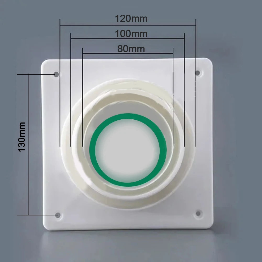 

Pipe Exhaust Fan Check Valve Round Range Hoods Backdraft Damper Air Duct Ventilation Grill For Bathroom Kitchen Accessories