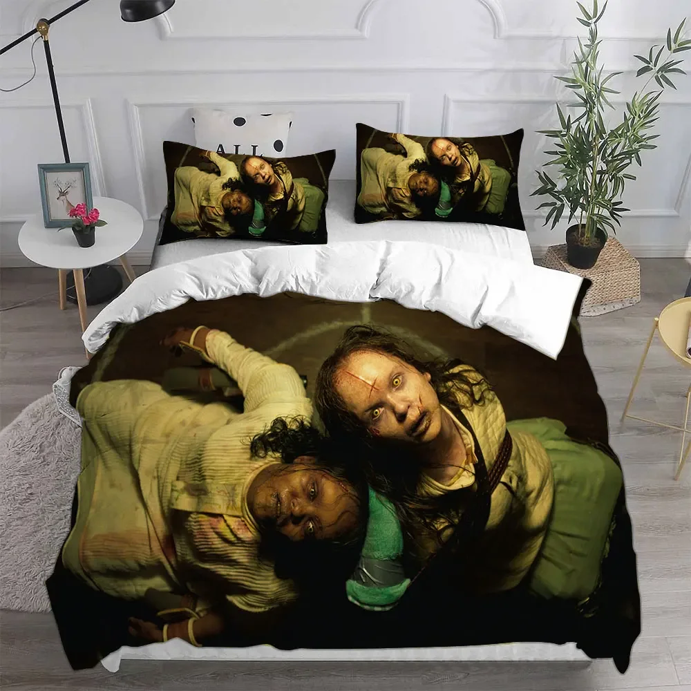 The Exorcist (1973) Bedding Sets Comforter Quilt Bed Cover Duvet Cover Pillow Case 2-3 Pieces Sets Kids Adult Size