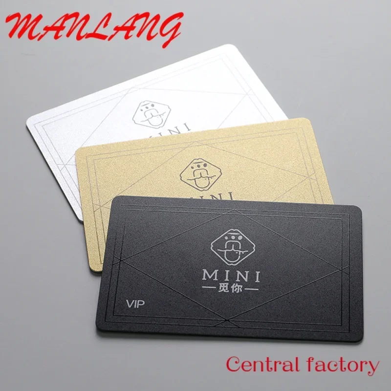 

Custom Custom Printing Name Loyalty Membership Metal Printing Plastic PVC Transparent Unique Luxury Business Card