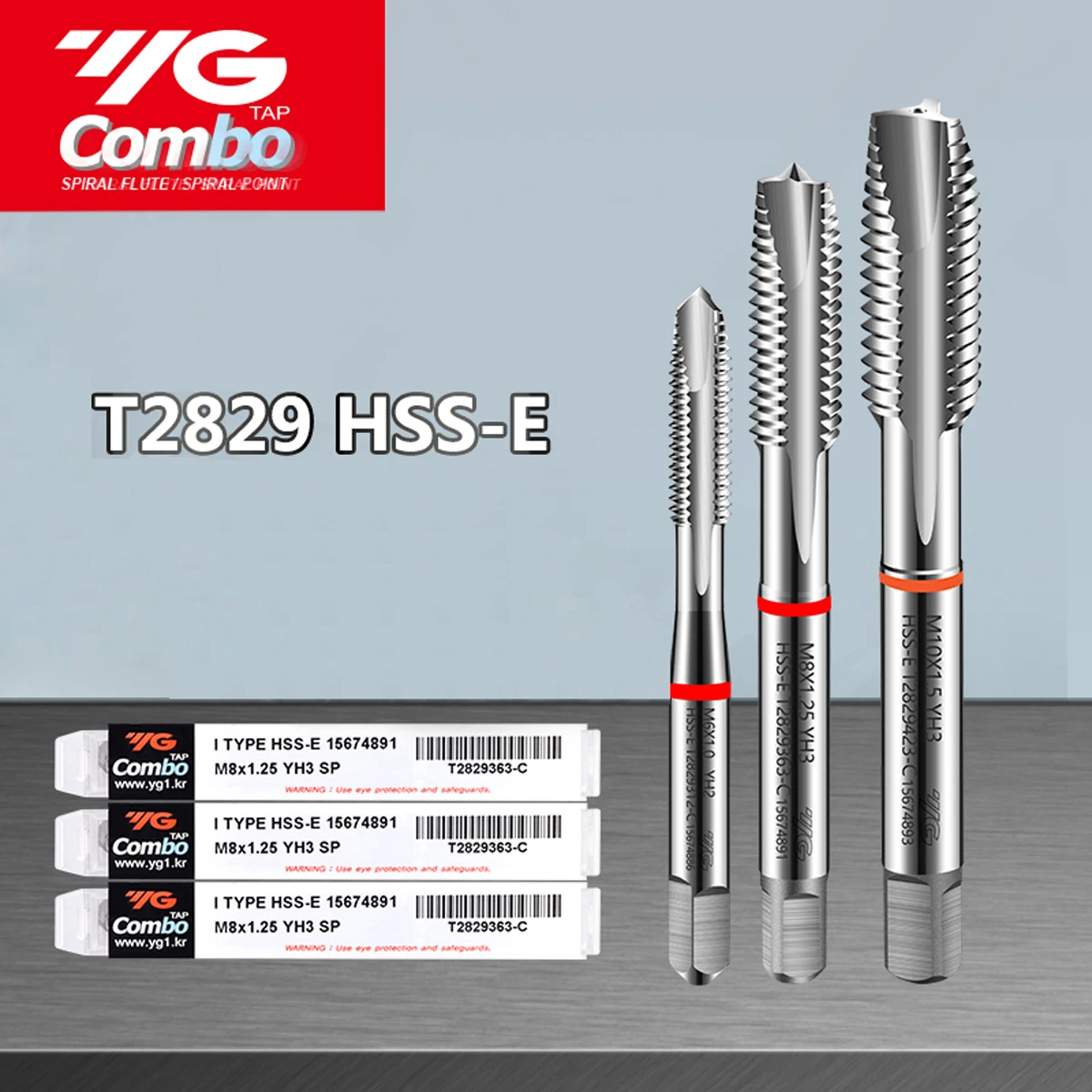 YG-1 콤보 HSS-EX 에이펙스 탭, T2829