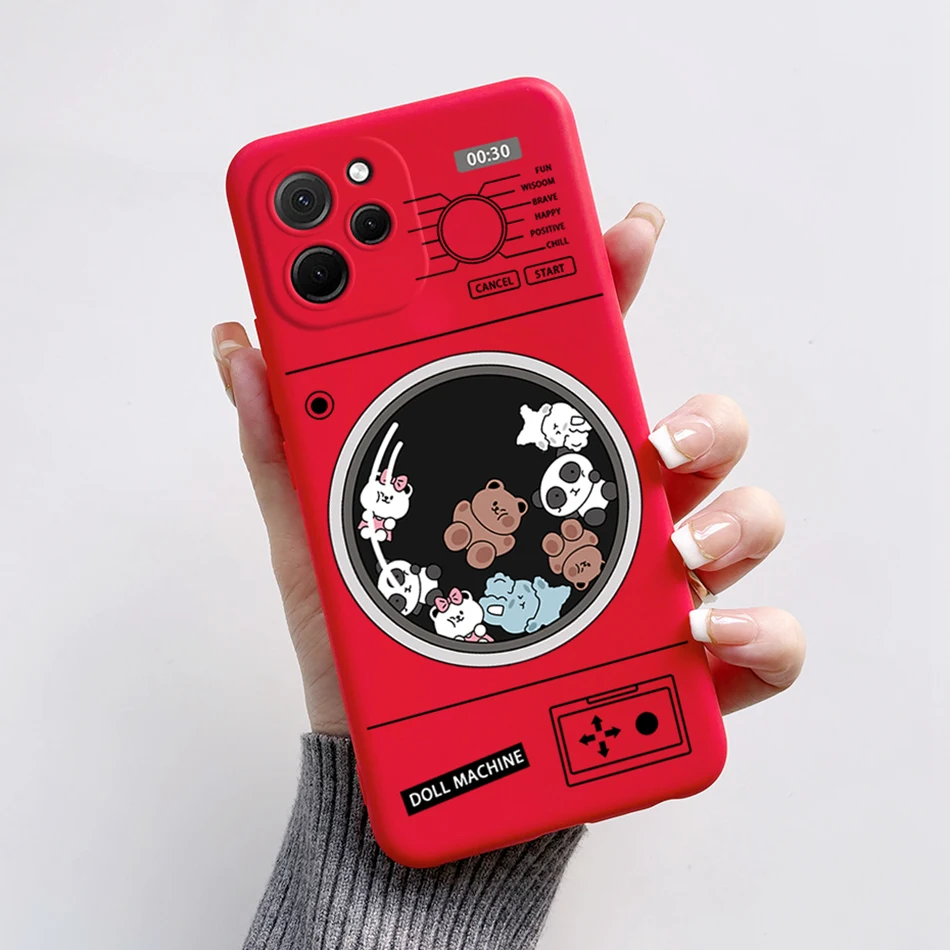 Cute Bear Cartoon Frog Shockproof Back Cover