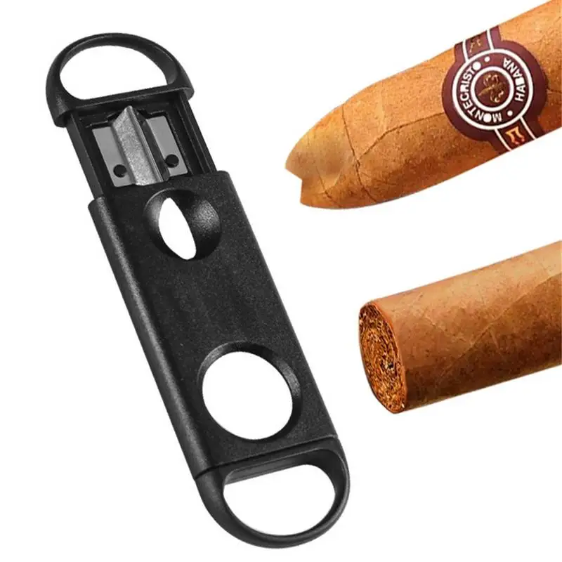 

Cigars Cutter Sharp Cigars Clippers Cutter V-Cut Cigars Optimum Cutting Depth Portable Rust Prevention Accessories Gifts For Men