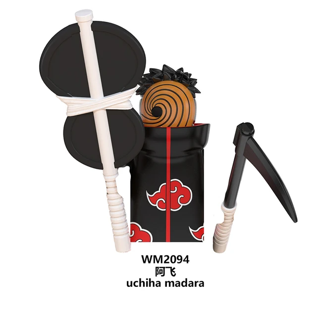 WM6109 Naruto building blocks Bricks assembly Kakashi Sasuke Uchiha Madara Anime Mini Action Figures Heads Toys kids Gifts WM2094