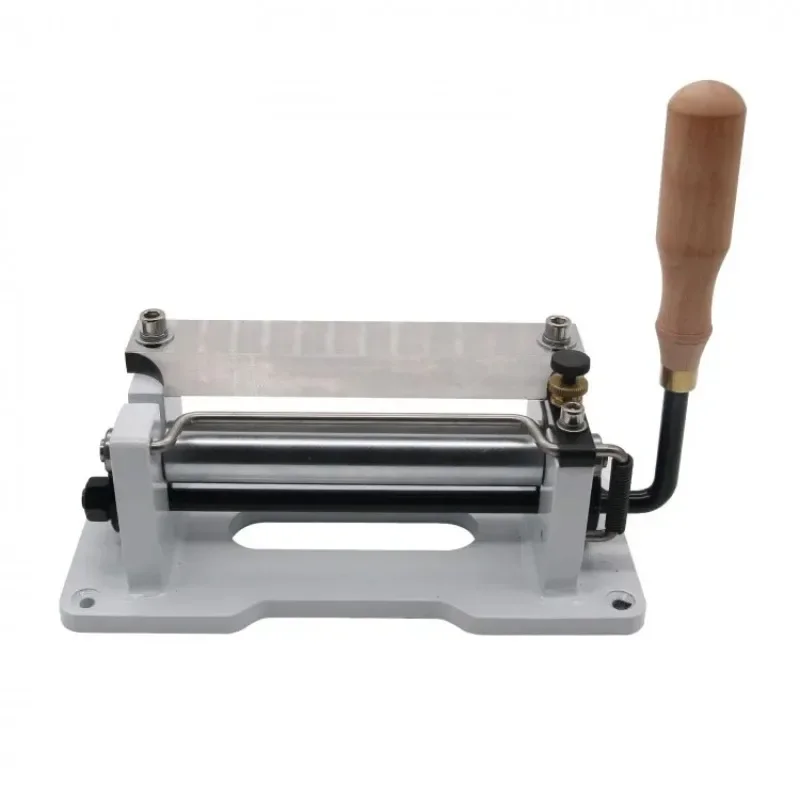 

6" Manual Leather Skiver Peeler Splitter DIY Shovel Skin Skiving Machine