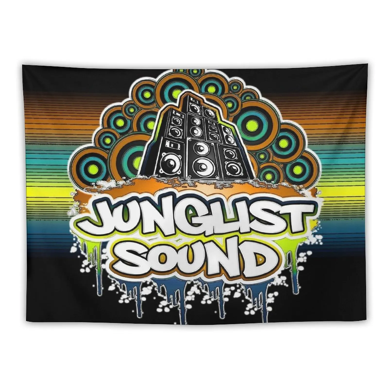 

Junglist Sound-TargetMultiDripStack-BYO Tapestry Nordic Home Decor Wall Decoration Tapestry