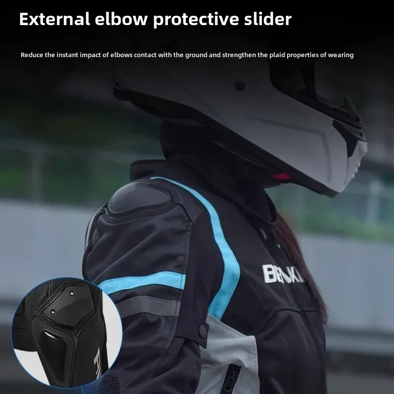 BENKIA Professional Motorcycle Track Racing Armor CE Protective Jacket Cowhide Windproof Riding Clothing Women Men for APRILIA