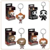 FUNKO Pocket Scream IT Keychain Classic Doll Pennywise Ghost Face Backpack Pendant Fun Birthday Collection Holiday Gift Keychain 1