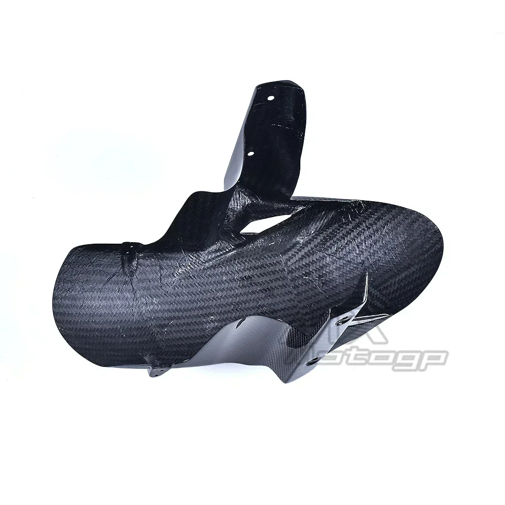 Carbon Fiber Front Fender Mudguard Motorcycle Wheel Hugger Mud Flap Splash ZX 6R For KAWASAKI ZX6R 636 ZX-6R