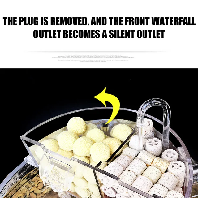 3 in 1 ถังกรองปลากล่อง Aquarium ภายนอกกล่องกรองอะคริลิคภายนอกแขวนเครื่องกรองน้ํารอบถังปลาสัตว์เลี้ยงอุปกรณ์เสริม 4