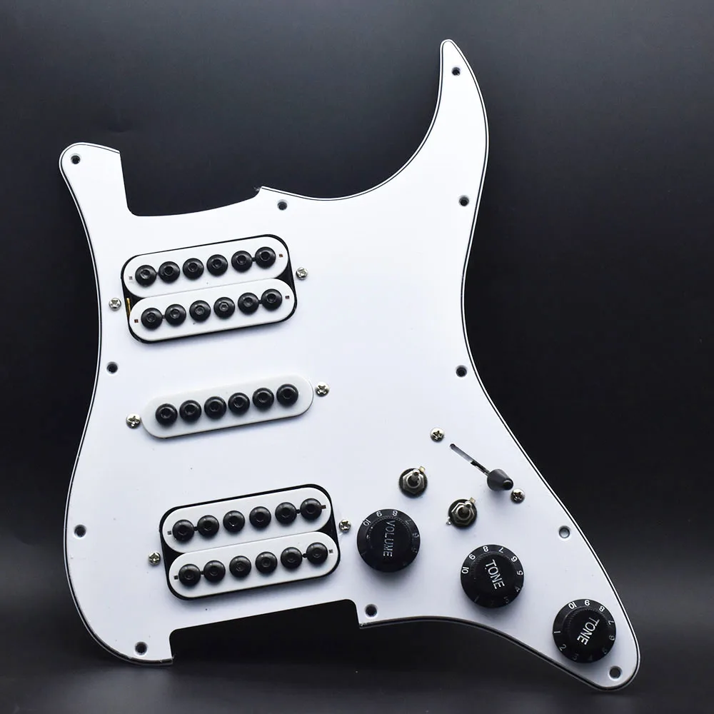 Hsh 3-plyエレクトリックギター,ハマバッカーピックアップ,シングル