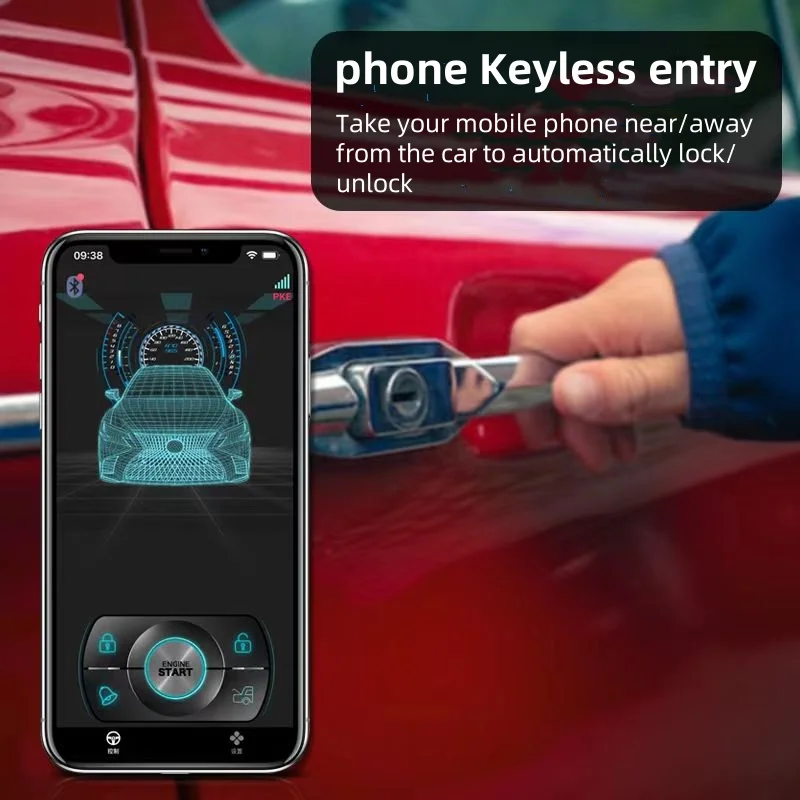 リモートスターターとカーアラームスマートアプリ、リモートスタート