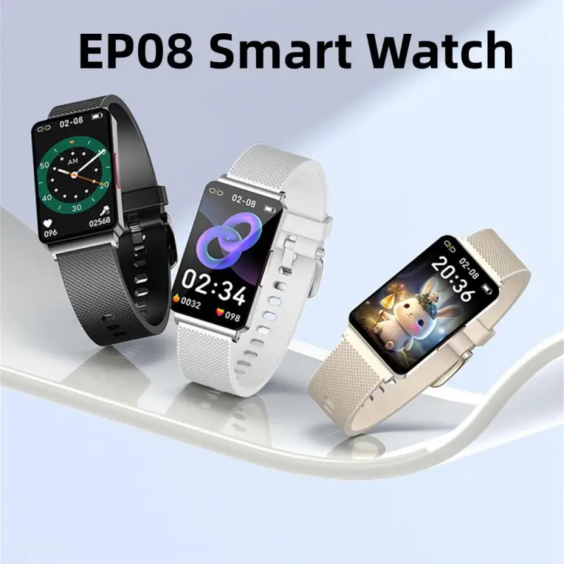 

EP08 Smart Watch ECG+PPG Blood Glucose Blood Oxygen Heart Rate Body Temperature Monitoring IP67 Waterproof HD Sports Watch