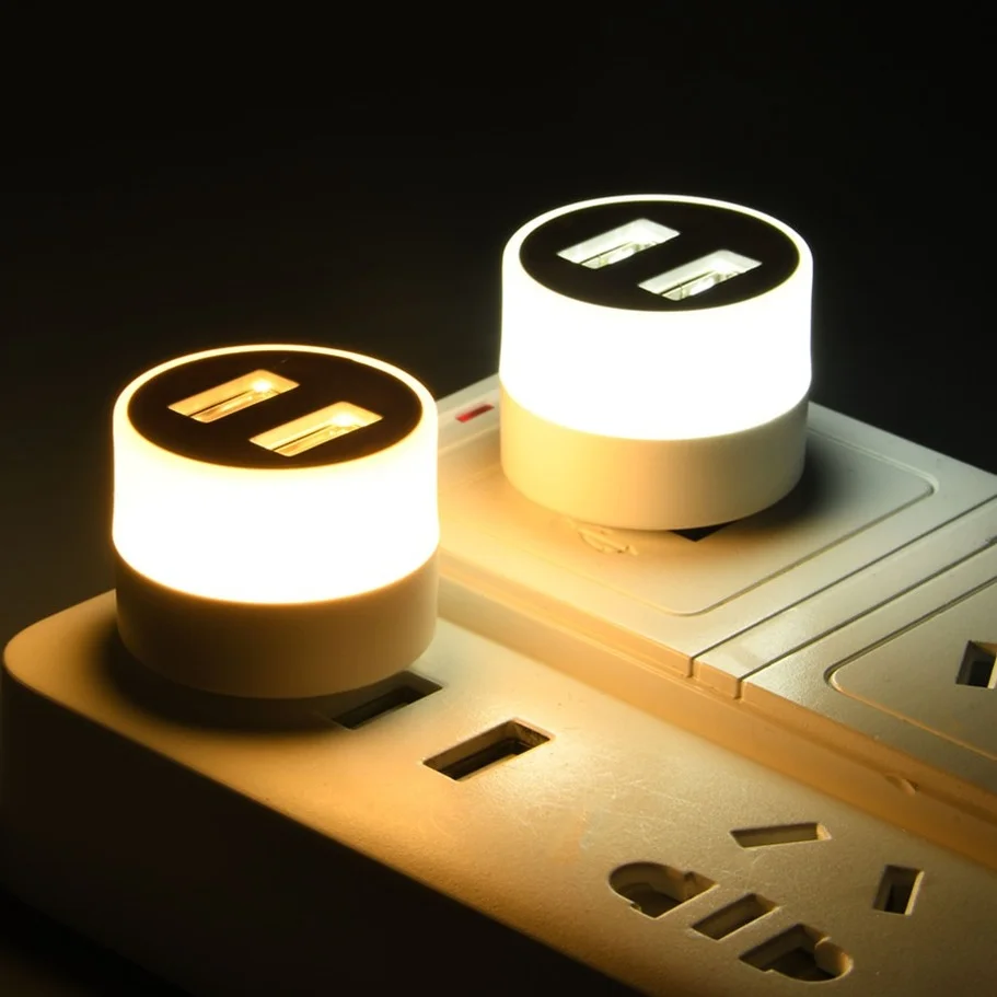 LED and Night Light USB Lamp Eye Protection Reading Computer Mobile Power Charging Book