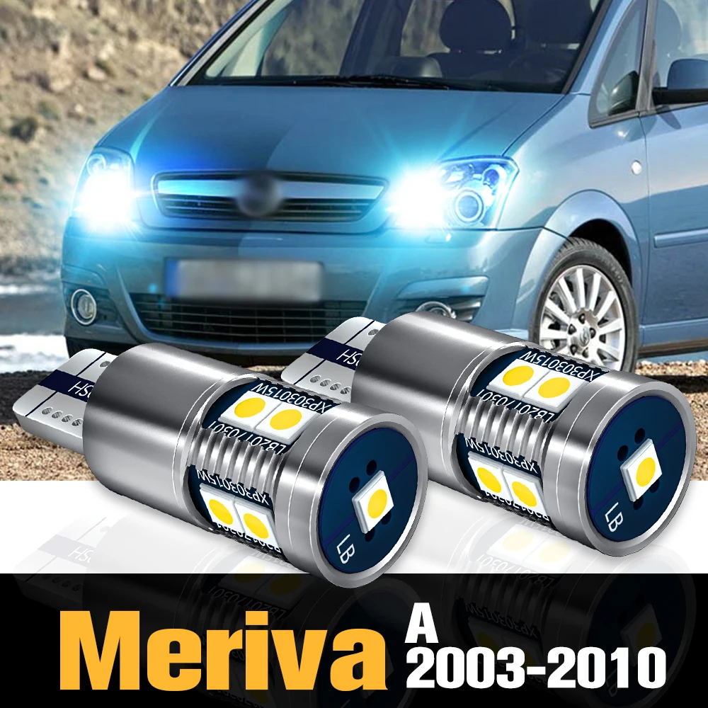 

2pcs Canbus LED Clearance Light Parking Lamp Accessories For Opel Meriva A 2003-2010 2004 2005 2006 2007 2008 2009