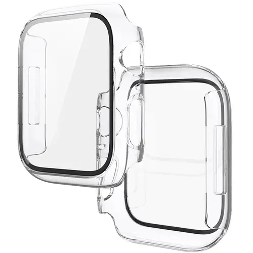 Tempered Glass+Cover For Apple Watch 11 10 9 8 7 46mm 42mm PC Bumper Screen Protector Case iWatch Series 7 6 5 4 SE3 44 40 45mm - Image 8